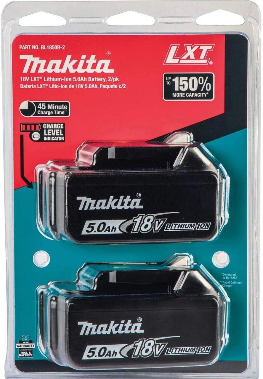 Makita DTM51Z 18V Cordless Multi-Tool Kit – Featuring Two 5.0Ah Batteries (Blue)